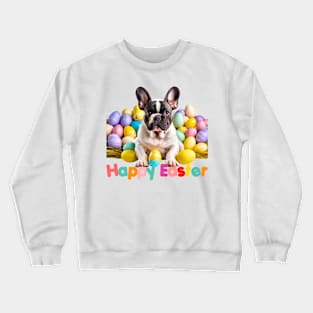 Here Comes the Easter Frenchie! Crewneck Sweatshirt